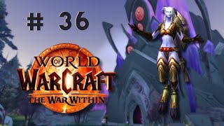 World of Warcraft Lets level a Draenei Paladin 36 [upl. by Eslehc]