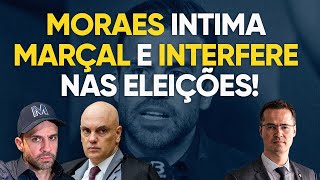 Urgente Alexandre de Moraes intima Pablo Marçal e interfere nas eleições [upl. by Tnecillim]