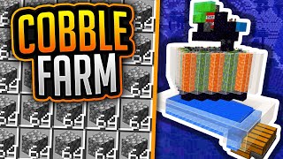 COBBLESTONE FARM 120 TUTORIAL ✨ Minecraft 121 ✨ ErikOnHisPeriod [upl. by Kazue28]