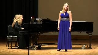 Lindsey Lane Lorefice sings quotNymphs and Shepherdsquot by Henry Purcell [upl. by Enajiram]