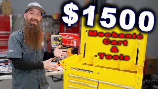 Building a Beginner Mechanic Tool Cart UNDER 1500 [upl. by Longan713]