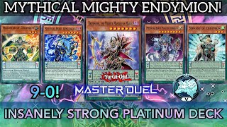 COMPETITIVE ENDYMION MASTER of quotNEGATESquot 90 Platinum V w Spell Counters Master Duel [upl. by Noicnecsa]