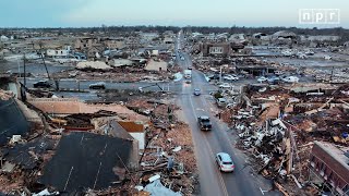 Dozens Dead After Most Severe Tornado Event In Kentuckys History  NPR [upl. by Nolana]