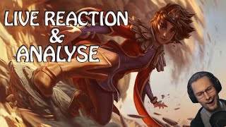 Taliyah Live Reaction amp Analyse  New Champion Revealed  LoL S6 German Deutsch [upl. by Adidnere638]