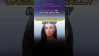 Katy Perry  Unconditionally karaoke version  Hits karaoke songs [upl. by Ametaf]