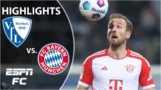 🏆 OUT OF REACH 🚨 Bochum vs Bayern Munich  Bundesliga Highlights  ESPN FC [upl. by Lia]