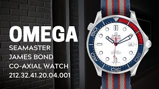 Omega Seamaster James Bond CoAxial Watch 21232412004001  SwissWatchExpo [upl. by Ardelle838]