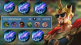 JUNGLE MINSITTHAR BEST BUILD  GAMEPLAY 124 [upl. by Radke]