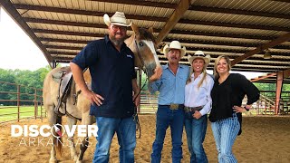 Two step then cowboy boogie on down to the National Chuckwagon Races [upl. by Durstin]