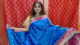 New exclusive Gadowal saree GAdowalshare [upl. by Ynatil]