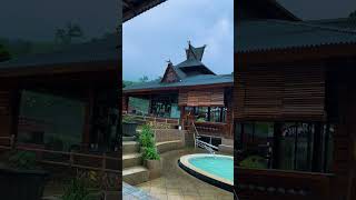 Hot springs in north sumatera beautiful place…pariban fypシ゚viral jalanjalan fy wisata [upl. by Htenay]