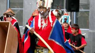 Alaska Kuteeyaa Dancers  Canoe song Native American dancers [upl. by Onit]