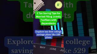 3 Tax Savings Tips for Married Filing Jointly with dependents cpa cpainatlanta taxfilingstatus [upl. by Saleme]