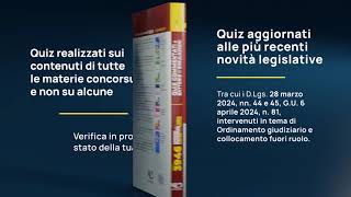 Concorso 3946 posti UFFICIO DEL PROCESSO 2024 Il volume QUIZ NLD Concorsi per la tua preparazione [upl. by Bibah196]