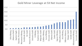 Stock Screener Ep 332 Gold Miner Leverage [upl. by Santoro488]