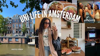 Week in the life of a student in AMSTERDAM  UNI VLOG [upl. by Alleram]