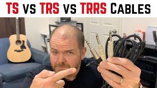 Whats the difference between a TS TRS and TRRS cable [upl. by Web979]