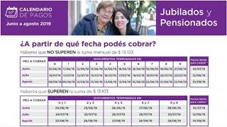 Anses informó el calendario de pago de junio julio y agosto [upl. by Annoyi]