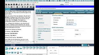 Packet Tracer Activity 13312  Configure a WPA2 Enterprise WLAN on the WLC [upl. by Delmore]