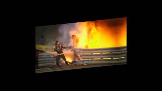 IM THE MAN WHO WALKED OUT OF FIRE  ROMAIN GROSJEAN EDIT  SKYFALL  ADELE  edit f1 car fire [upl. by Blanchette]