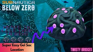 Gel Sacs Super Super Easy in Early Game  Subnautica Below Zero [upl. by Lear667]