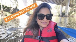 Kayaking  Fairfield boathouse  Melbourne Pakistani  Farrah Zaur [upl. by Eiduj474]