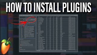 How to Install a VST in FL Studio  FL studio Installing Plugins [upl. by Amble]