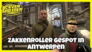 BOEVENSPOTTER ZAKKENROLLER GESPOT IN ANTWERPEN 152 [upl. by Hidie]