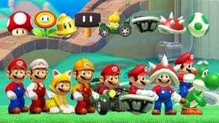 Super Mario Maker 2  All PowerUps [upl. by Ayojal]