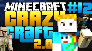 Minecraft CRAZY CRAFT 20  12  MOBZILLA FIGHT [upl. by Edme]