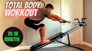 Weider Ultimate Body Works Total Gym Total Body Workout [upl. by Eitteb756]