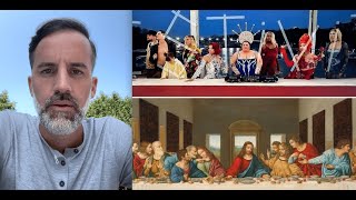 JO2024  Cène de Jésus par des drag queens  Un acte christianophobe insupportable JeremySourdril [upl. by Eilhsa]