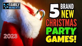 5 BRAND NEW CHRISTMAS PARTY GAMES FOR 2023 [upl. by Jonny]