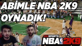 ABİMLE quotNBA 2K9quot OYNADIK MUCİZELERİN MAÇI D NBA Nostaljisi 1 [upl. by Paco]