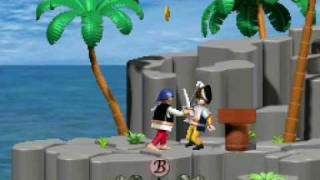 Piraten playmobil nintendo DS [upl. by Ledairam]