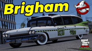 Customizing the Unreleased Brigham in GTA 5  New Ghostbusters Car [upl. by Lak]