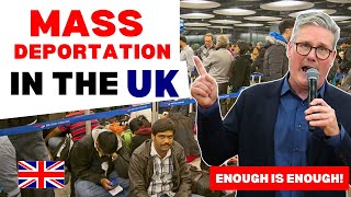 UK Government Officially Starts Mass Deportation Of Immigrants To Africa 😢 [upl. by Carroll]