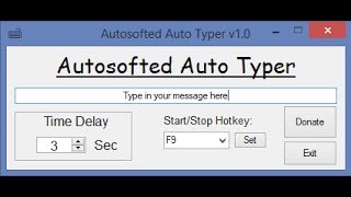 Free Auto Typer Download by Autosofted [upl. by Rosse]