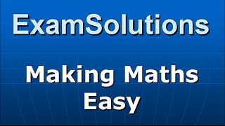 How to derive the Quadratic Formula  ExamSolutions Maths Revision [upl. by Doralyn242]