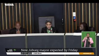 Joburg to have a new mayor [upl. by Friedland]