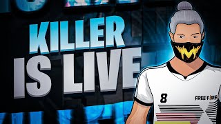 KILLER FF IS LIVE WITH HACKER LIKE GAMEPLAY KON JEETEGA AAJ [upl. by Stets]