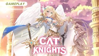 Cat amp Knights Samurai Blade Gameplay cat knights samurai blade game gameplay [upl. by Daphene705]