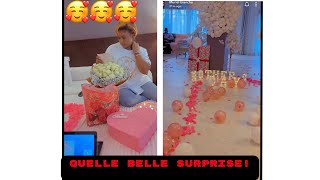 Le fiancé de Muriel blanche et ses enfants lui font une surprise pour la [upl. by Kilian33]