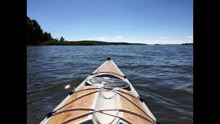 Testpaddling av Melker Rödlöga [upl. by Kaiulani]