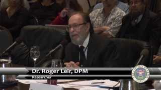 Dr Roger Leir Citizens for Disclosure DC Hearing [upl. by Snahc]