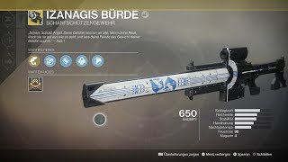 Destiny 2680 Izanagi’s Bürde abholen  Quest ablauf  Infos s Beschreibung HDPS4 [upl. by Eentrok]