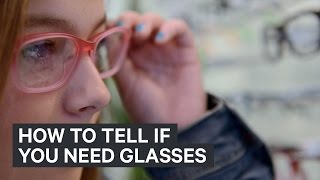 How to tell if you need glasses [upl. by Ortrud]