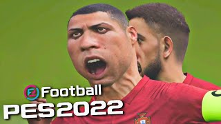 PLAYING PES eFOOTBALL 2022 [upl. by Norrat]