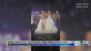 Miss Okemos crowned Miss Michigan USA [upl. by Turrell]