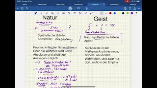 Teil 13 kritischer Rationalismus u synthetische Urteile apriori [upl. by Cartie]